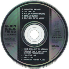 Alien Sex Fiend – All Our Yesterdays (CD) na internet