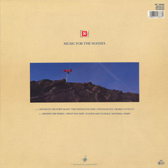 Depeche Mode - Music For The Masses (VINIL BLUE) - comprar online