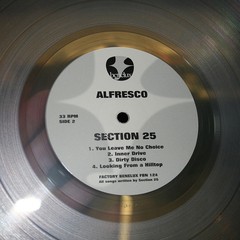 SECTION 25 - ALFRESCO (VINIL + CD) - comprar online