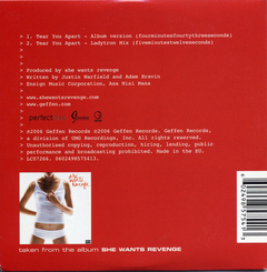 She Wants Revenge – Tear You Apart (CD SINGLE) - comprar online