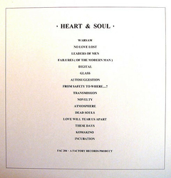 JOY DIVISION - HEART AND SOUL (VINIL) - comprar online