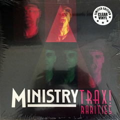 MINISTRY - TRAX! RARITIES (VINIL DUPLO - CLEAR)