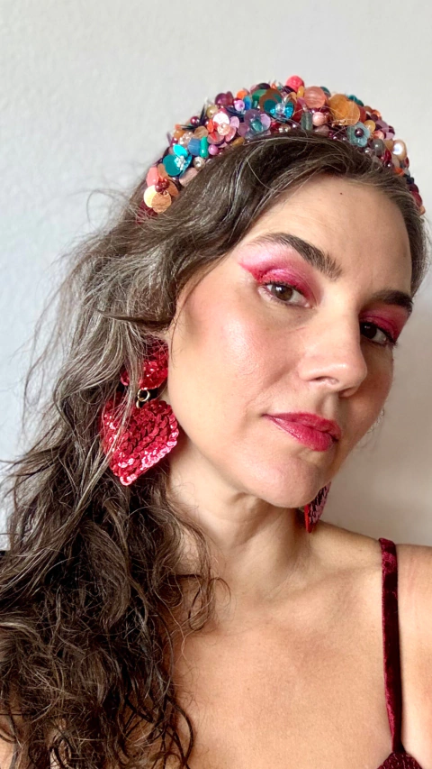 Brinco Emocionada Vermelho