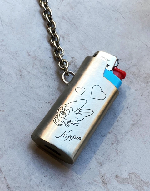 PORTA ENCENDEDOR LISO O GRABADO