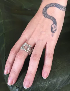 Anillo ESQUELETO Plata - nipper