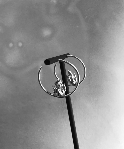 Aro de FUEGO BB PLATA