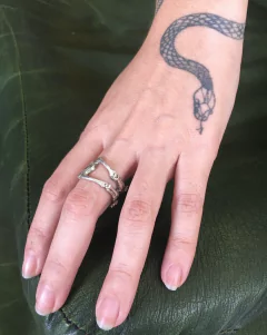 Imagem do Anillo ESQUELETO Plata