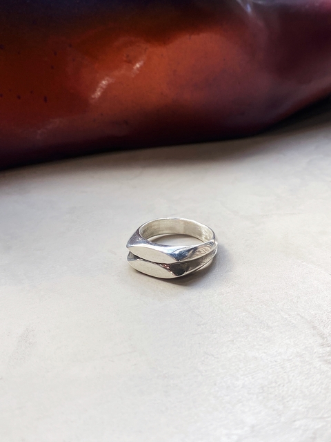 ANILLO SELLO DOBLE