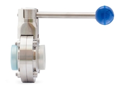 Válvula Mariposa Clamp 1 1/2" (50,5mm)