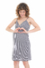 Imagen de Camisón Maternal Rayado Gris. Art. 91807