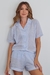 Camisero Vichy Celeste - 12811 en internet