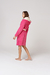 Bata peluche Fucsia Art 23773