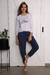 Pijama Love Azul- 22781/2 en internet