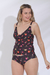 Malla Tankini ColaLess Negra Estampada. ArtW7023 - Wassarette