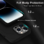 Kit Funda Silicona Templado Y Cubre Camara Para iPhone 15 Pro en internet