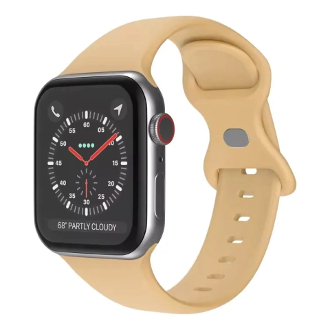 Malla Silicona Strap Para Apple Watch Nuez - comprar online