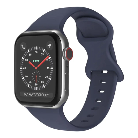 Malla Silicona Strap Para Apple Watch Azul - comprar online