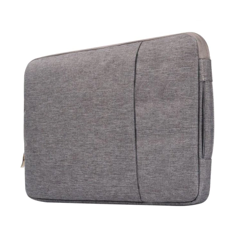 Funda Poliester y Microfibra Gris para Macbook 15 y 16 Pulgadas