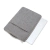 Funda Poliester y Microfibra Gris para Macbook 13 y 14 Pulgadas - 5LD