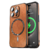 Funda Leather Magnética para iPhone 15