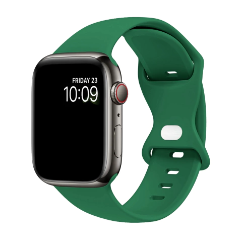 Malla Silicona Strap Para Apple Watch Oliva - comprar online