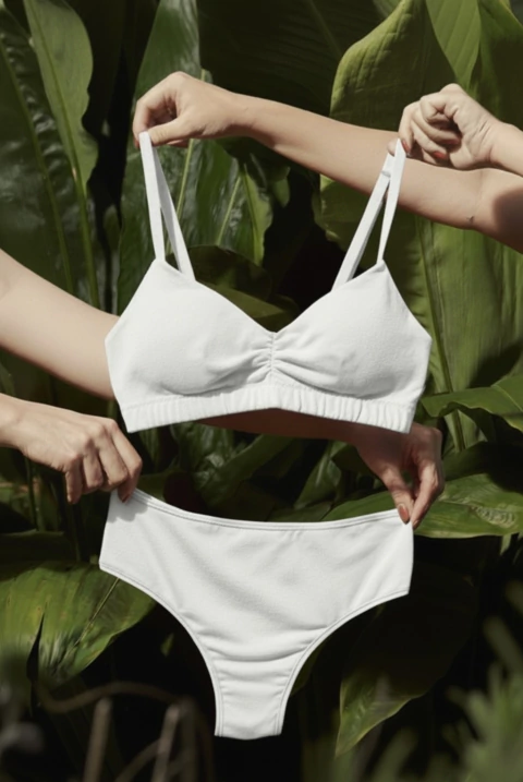 SET OCÉANE - Top + Colaless Midi - comprar online