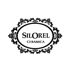 FLORERO ALTO DISEÑO MULTICOLOR - SilOrel Cerámica