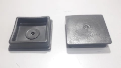 Regatón plástico 8 cm x 8 cm x 100 unidades negro - comprar online