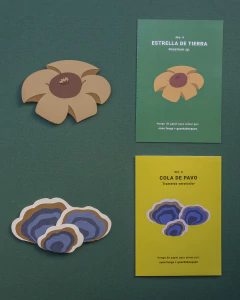 Combo hongos - papercut para armar - tienda online