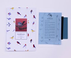 Tacuarita azul de papel para armar - guardabosques