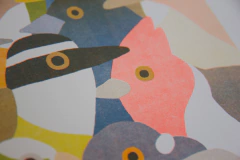 Print Aves de Buenos Aires, Risografía A4 V1 en internet