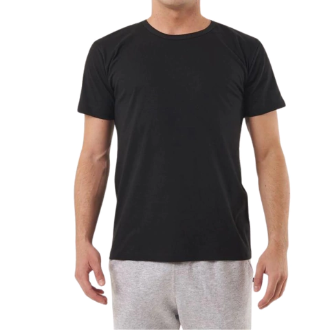 REMERA HOMBRE MALABO NEGRA