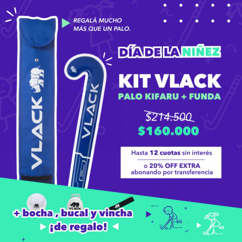 KIT VLACK: PALO KIFARU JUNIOR 26/27 + FUNDA en internet