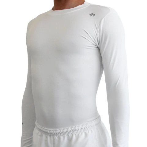 REMERA VLACK THERMAL SOFTH NIÑOS BLANCA (UNISEX)