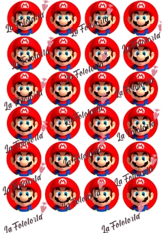 Transfer Mario Bross Oreo