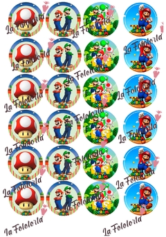 Transfer Mario Bross Oreo - comprar online