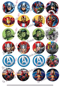 Transfer Avengers Oreo