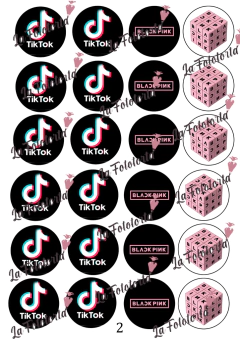 Transfer para oreo Black Pink - comprar online