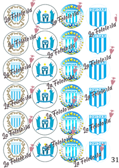 Transfer para oreo escudos de Racing