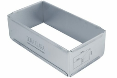 Cintura rectangular regulable ACERO INOXIDABLE 20 x 12 cm hasta 40 x 20 cm DOÑA CLARA
