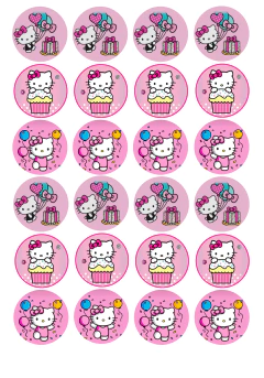 Imagen de TRANSFER PARA OREOS KITTY