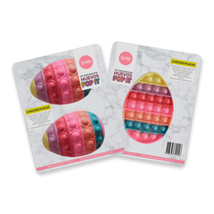 SET DE 2 MOLDES/ PLACAS HUEVOS 'POP IT' PARPEN