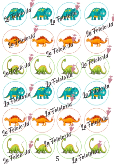Transfer para oreo Dinosaurios - tienda online