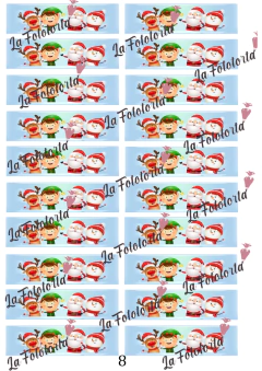 Transfer para obleas Navidad - comprar online