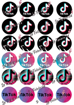 Transfer para oreo Tik Tok - La Fototorta