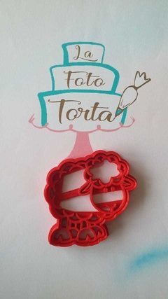 Cortante con sello oveja