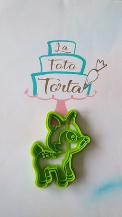 Cortante con sello ciervo