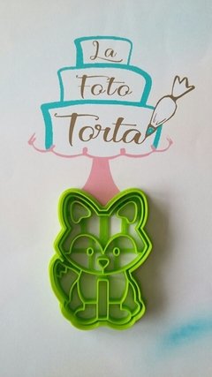 Cortante con sello zorro cuerpo entero