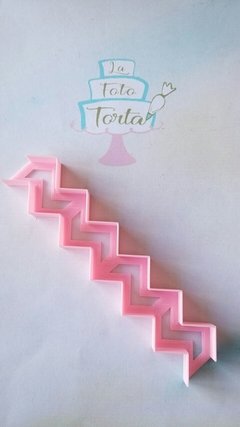 Cortante silueta chevron grande