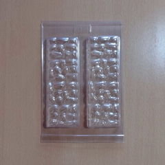 Molde para hacer chocolate aireado